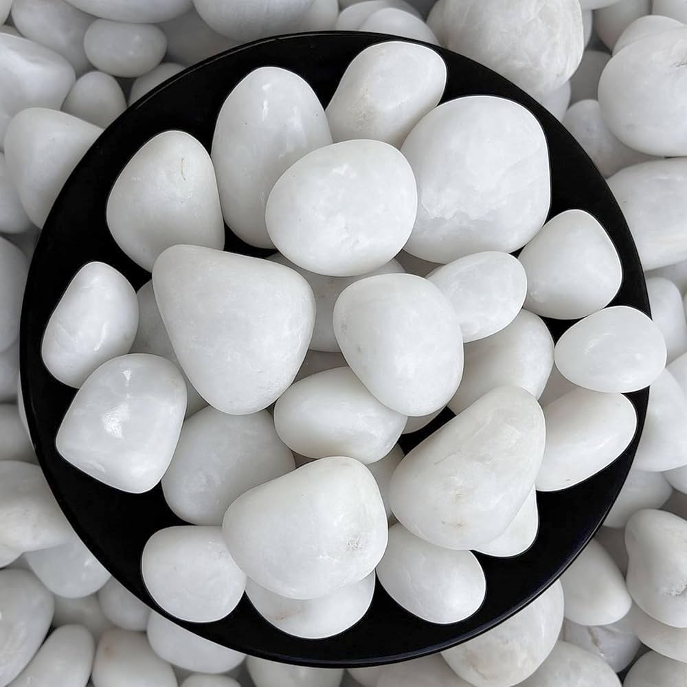 White Quartz Pebbles